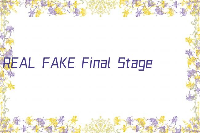 REAL FAKE Final Stage剧照
